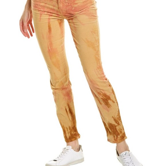 NWT Mother High Waisted Looker Corduroy Jeans Size 30 color Hopscotch - Picture 2 of 7